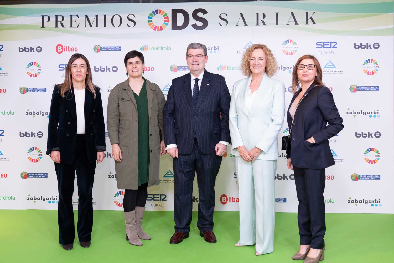 Bilbao 11-06-2024 La Cadena SER en Euskadi junto a BBK han entregado hoy sus galardones anuales a las entidades y organizaciones ganadoras de la Segunda Edición de los Premios ODS, que tienen como objetivo objetivo dar visibilidad y reconocer la labor de personas, empresas y organizaciones que contribuyen en la consecución de los Objetivos de Desarrollo Sostenible. © MITXI